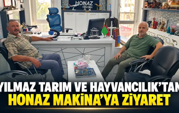 YILMAZ TARIM VE HAYVANCILIK’TAN HONAZ MAKİNA’YA ZİYARET