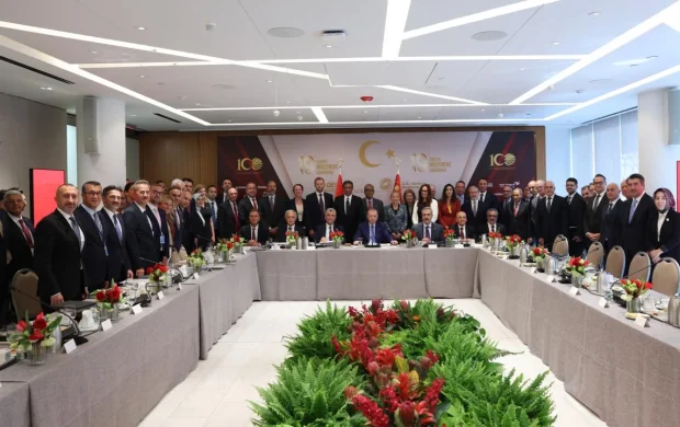 Cumhurbaşkanı Erdoğan New York'ta iş insanlarıyla buluştu