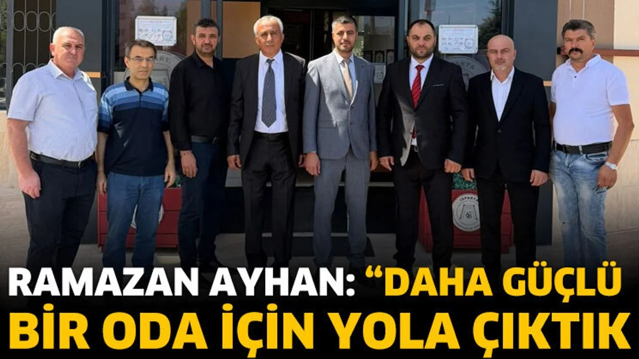 Ramazan Ayhan: “Daha Güçlü Bir Oda İçin Yola Çıktık