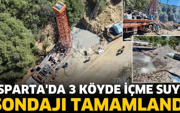 Isparta'da 3 Köyde İçme Suyu Sondajı Tamamlandı