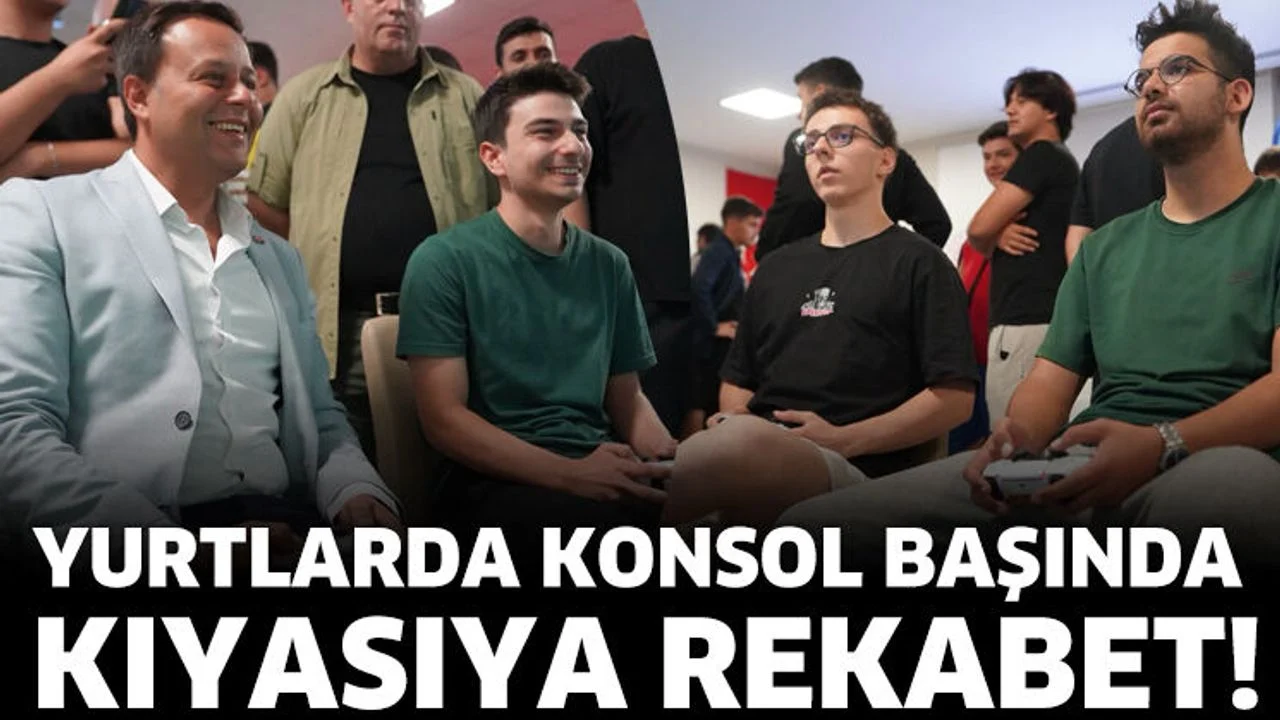 Yurtlarda konsol başında kıyasıya rekabet!