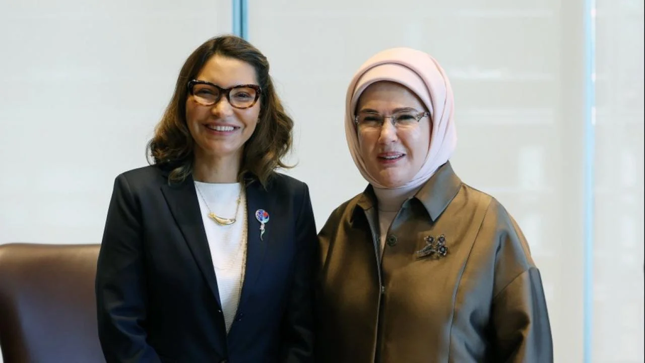 Emine Erdoğan, Brezilya Devlet Başkanı'nın eşi Silva ile görüştü