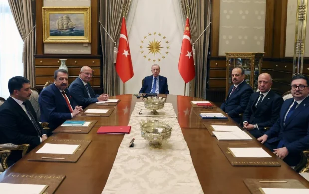 Cumhurbaşkanı Erdoğan, Ankara Valisi Canbolat'ı kabul etti
