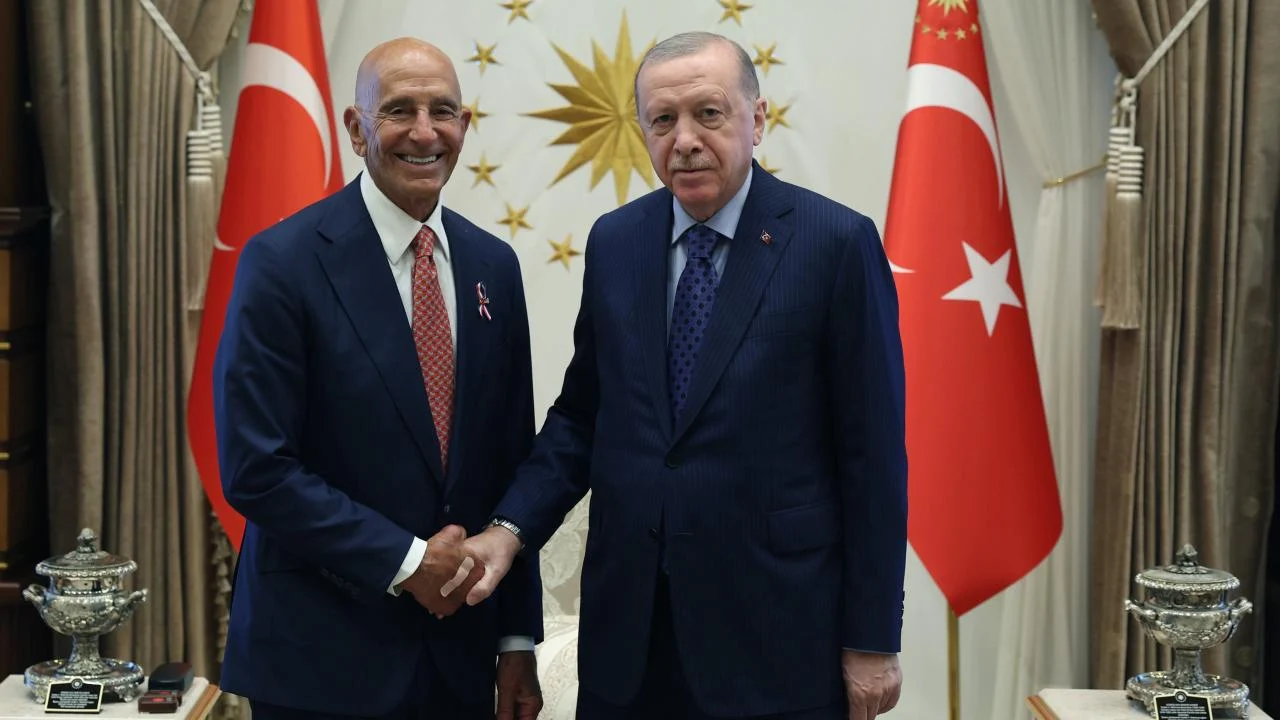 Cumhurbaşkanı Erdoğan, ABD Ankara Büyükelçisi Barrack'ı kabul etti