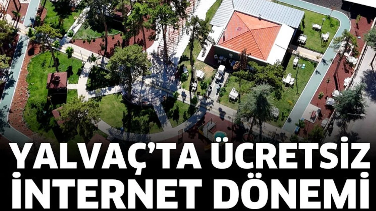 Yalvaç’ta Ücretsiz İnternet Dönemi