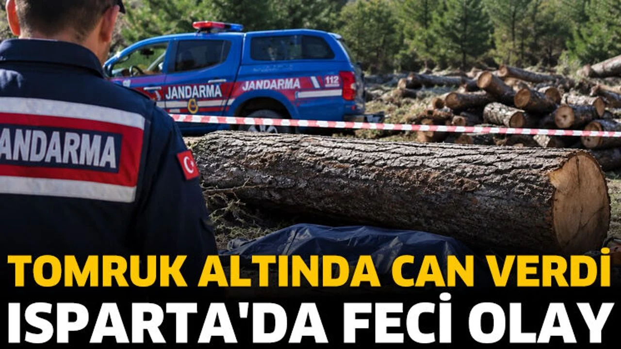 Tomruk Altında Can Verdi! Isparta'da Feci Olay