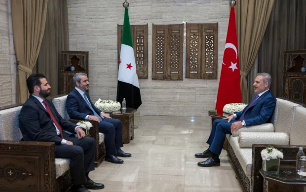 Dışişleri Bakanı Fidan, Şeybani ve Hattabla görüştü