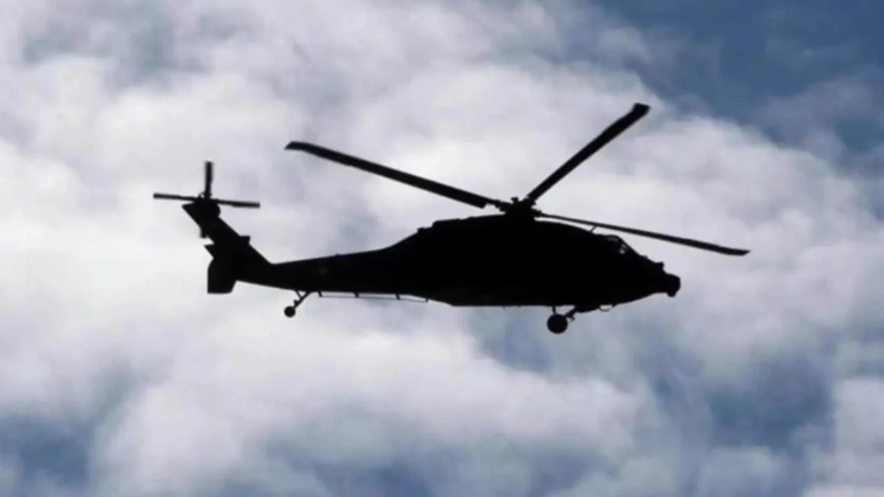 Los Angeles'te habercilere ait helikopter düştü