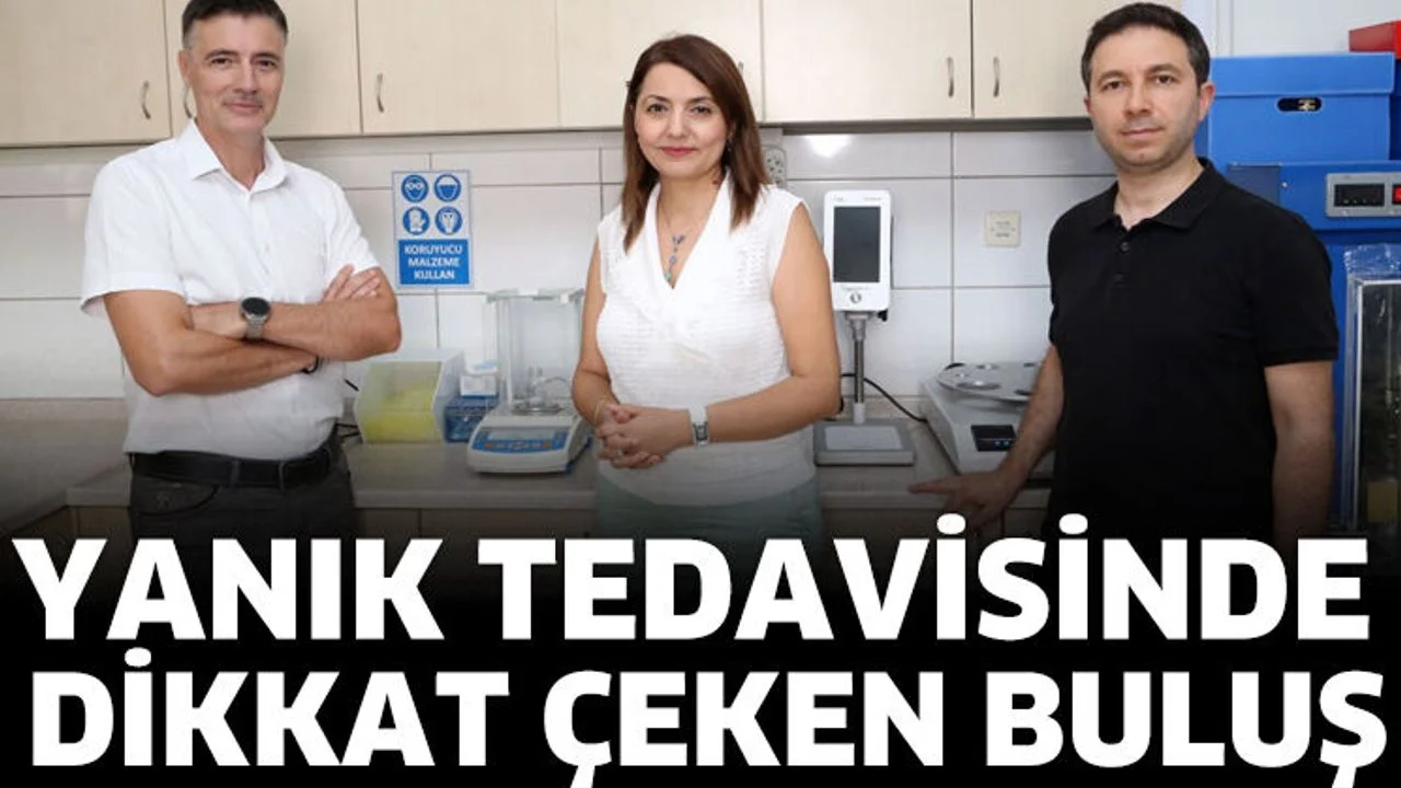 Yanık tedavisinde dikkat çeken buluş