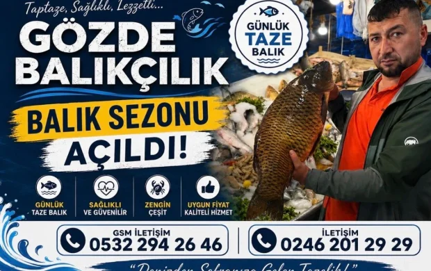 Gözde  Balıkçılıkta Sezon Açıldı