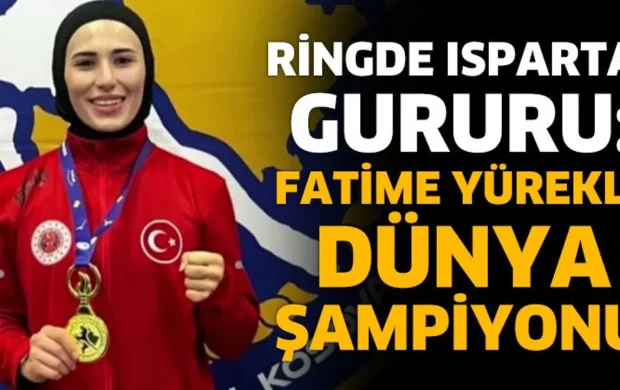 Ispartalı Fatime Yürekli, Dünya Muaythai Şampiyonu oldu