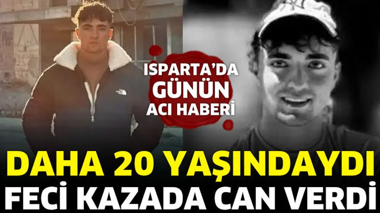 20 yaşındaki Ahmet Köse hayatını kaybetti