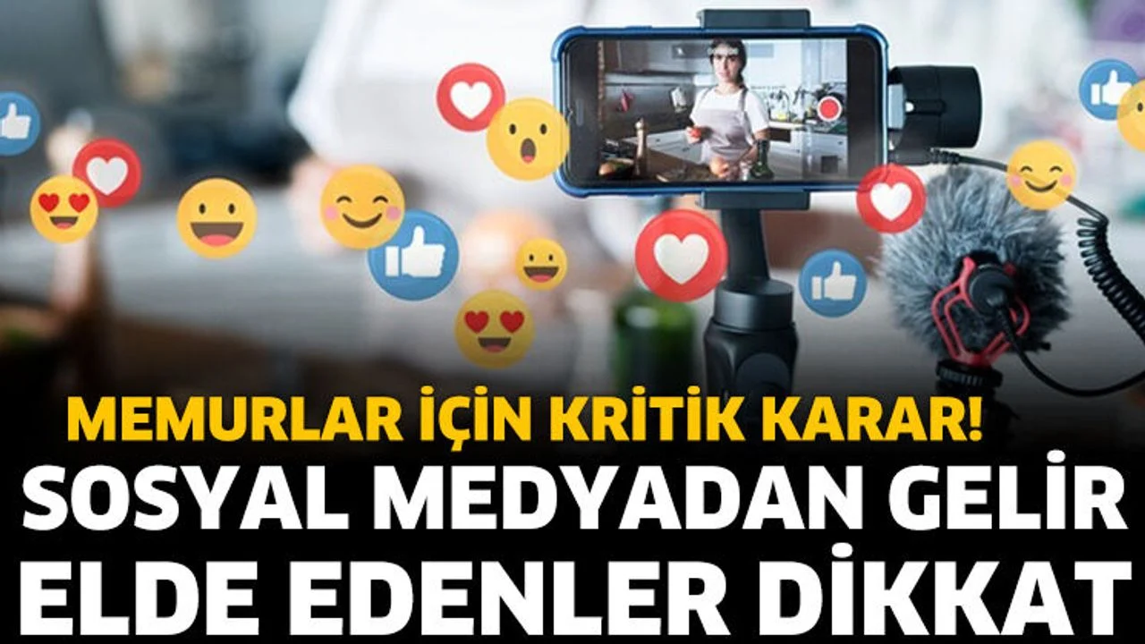 Sosyal Medyadan Gelir Elde Edenler Dikkat
