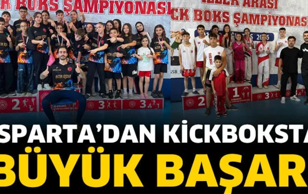 Isparta’dan kickboksta büyük başarı