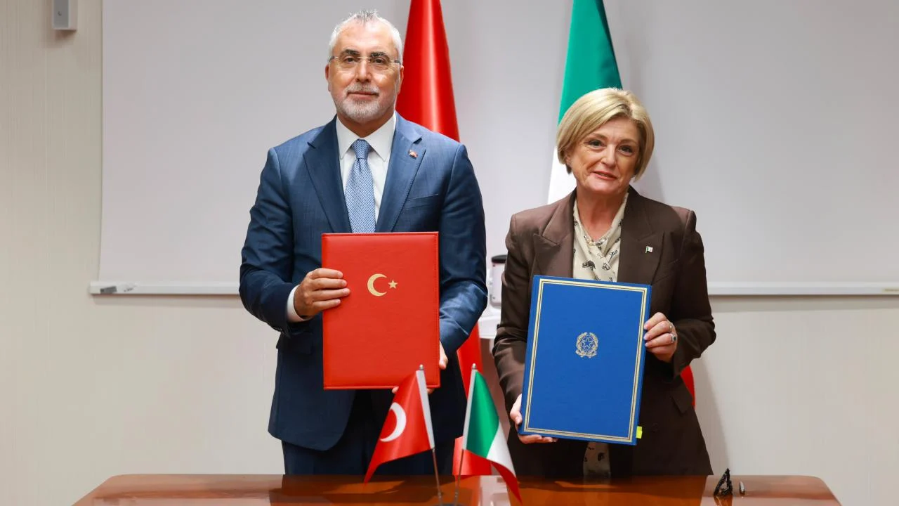 Türkiye ile İtalya arasında iş birliği mutabakat zaptı imzalandı