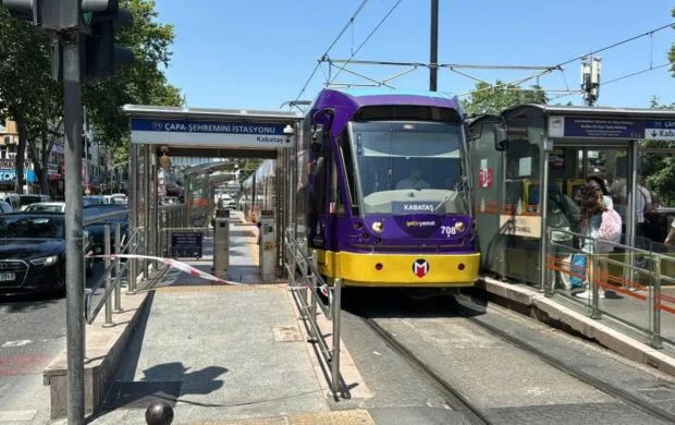 KabataşBağcılar Tramvay Hattı'nda teknik arıza