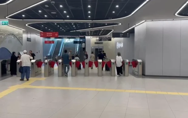 GayrettepeHalkalı metrosunda yolcu rekoru