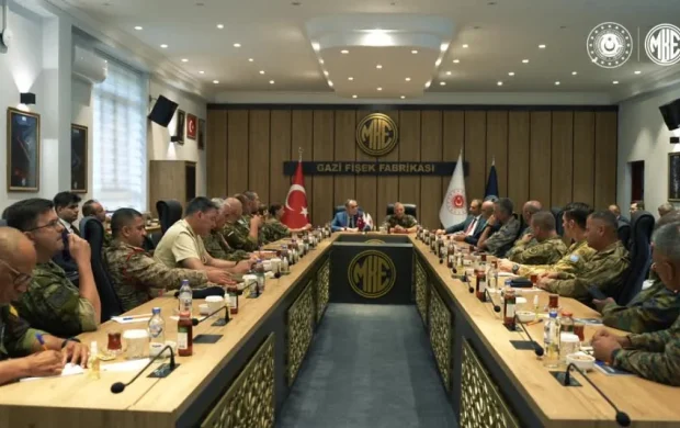 MKE, 32 ülkeden 36 askeri ataşeyi tesislerinde ağırladı