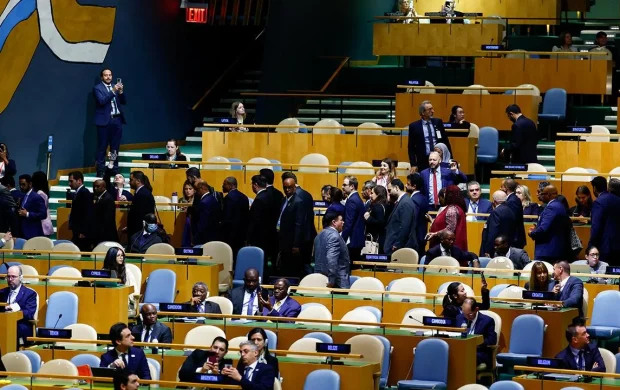 Soykırımcı Netanyahu'yu BM Genel Kurulu'nda 70'e yakın ülke protesto etti