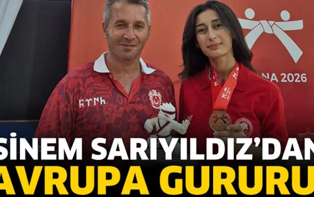 Sinem Sarıyıldız’dan Avrupa gururu!