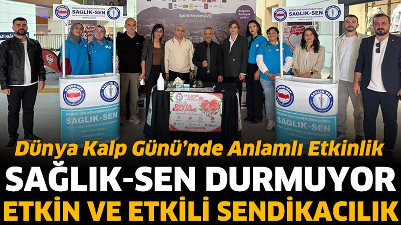 Dünya Kalp Günü’nde Anlamlı Etkinlik