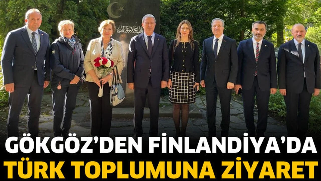 Gökgöz’den Finlandiya’da Türk toplumuna ziyaret