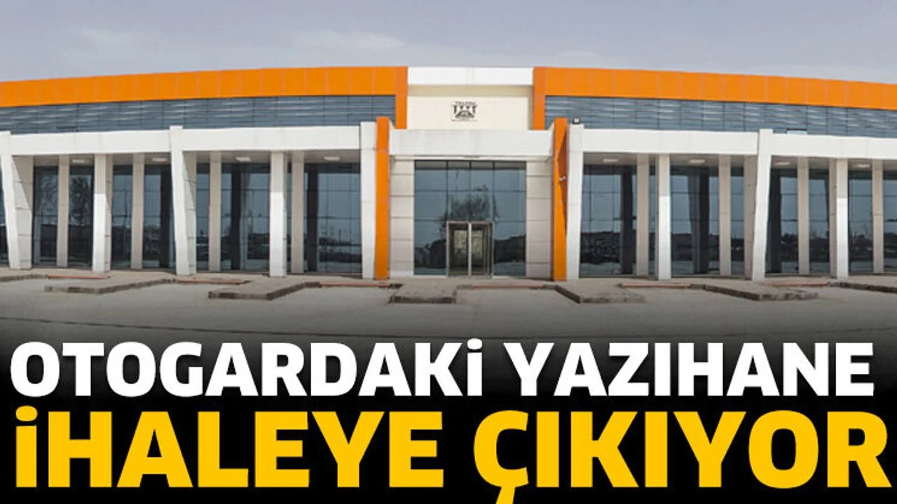 Otogardaki Yazıhane İhaleye Çıkıyor