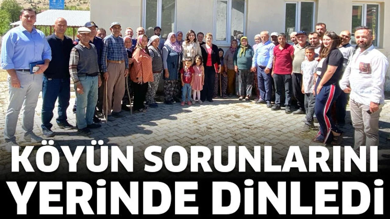 Aksu Kaymakamı Ayık, Karacahisar köyünü ziyaret etti