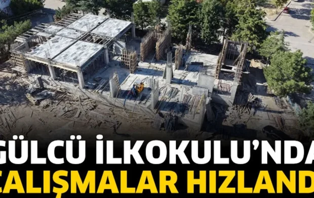 Gülcü İlkokulu’nda Çalışmalar Hızlandı