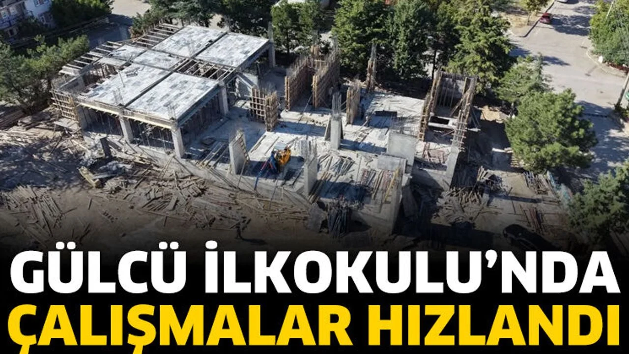 Gülcü İlkokulu’nda Çalışmalar Hızlandı