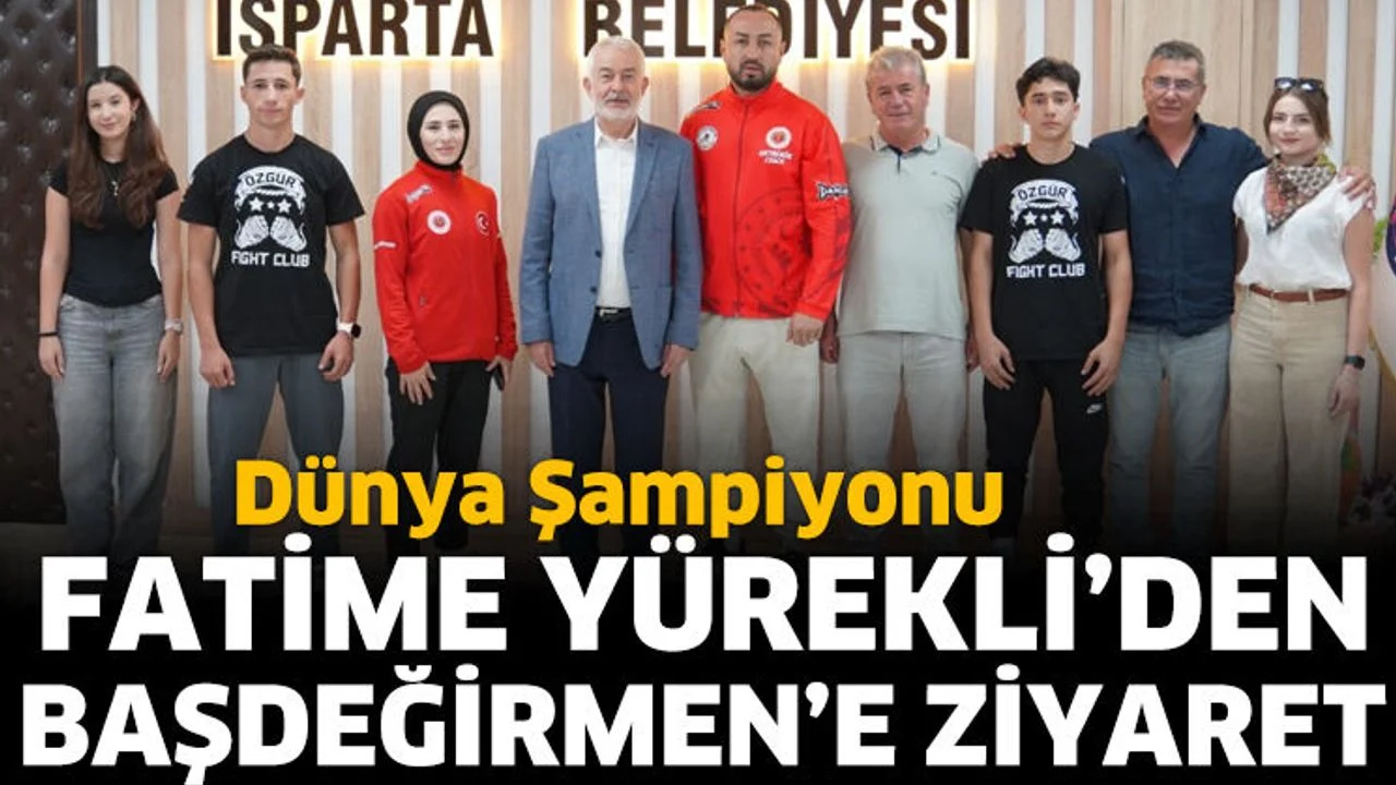 Dünya Şampiyonu Fatime Yürekli’den Başdeğirmen’e Ziyaret