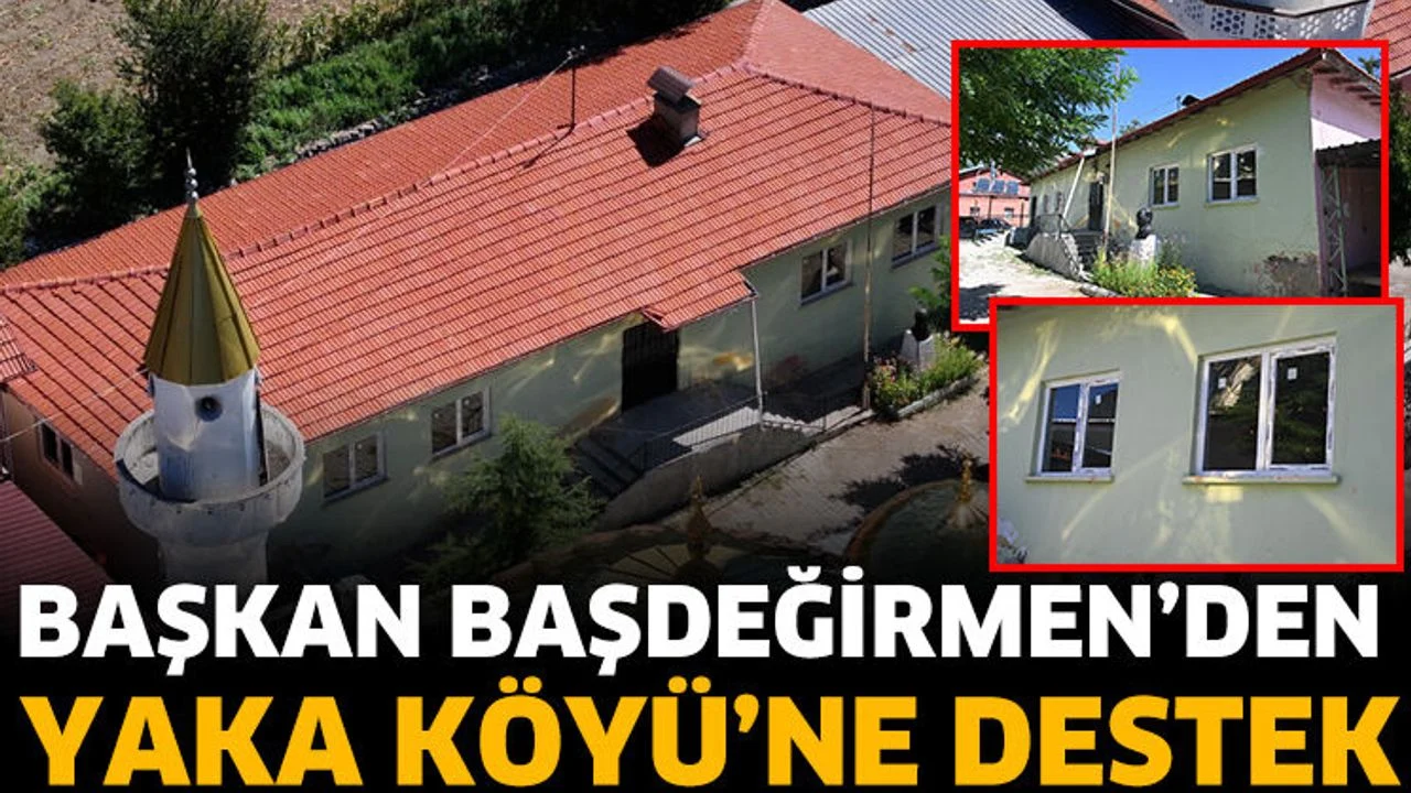 Başkan Başdeğirmen’den Yaka Köyü’ne destek