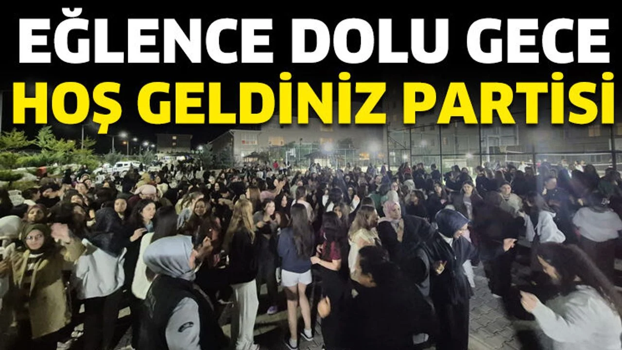 KYK’da hoş geldiniz partisi