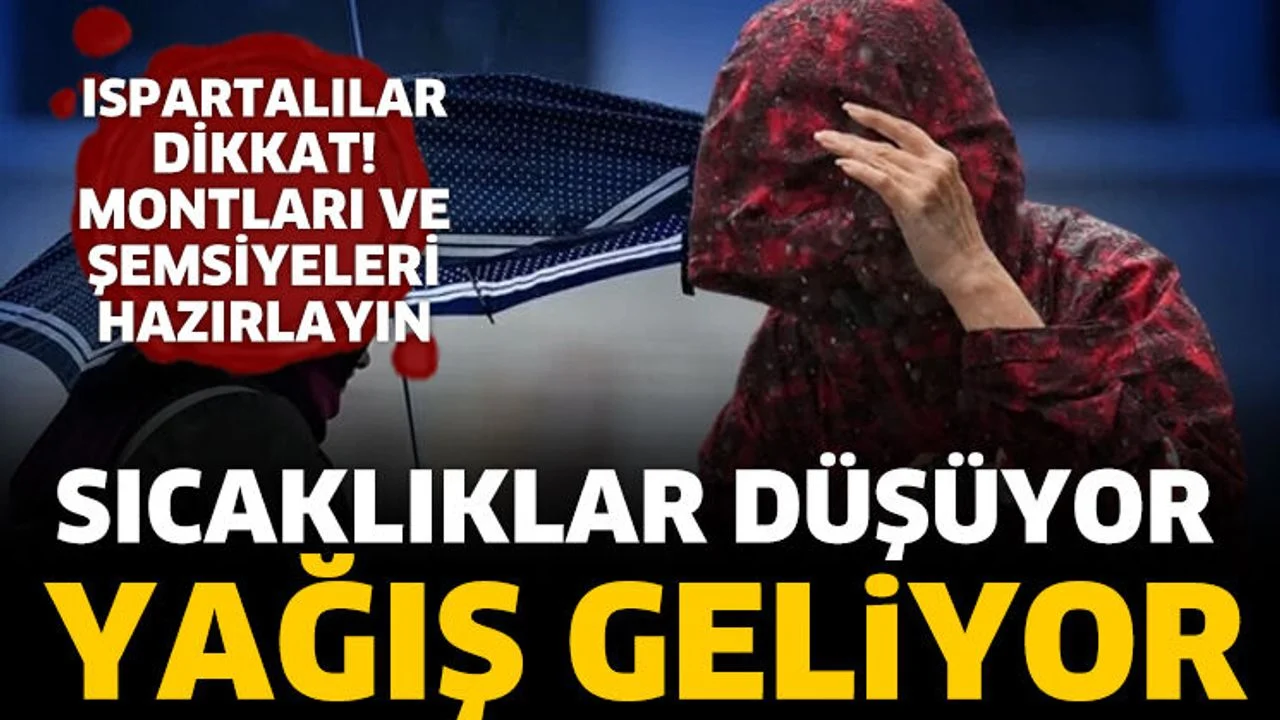 Sıcaklıklar Düşüyor, Yağış Geliyor