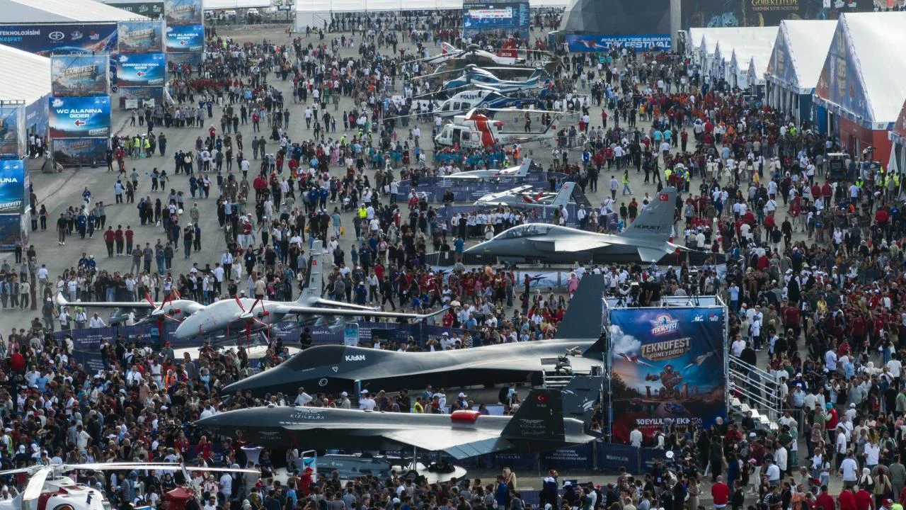 Şanlıurfa'daki TEKNOFEST'in ilk gününde yoğun ziyaretçi ilgisi