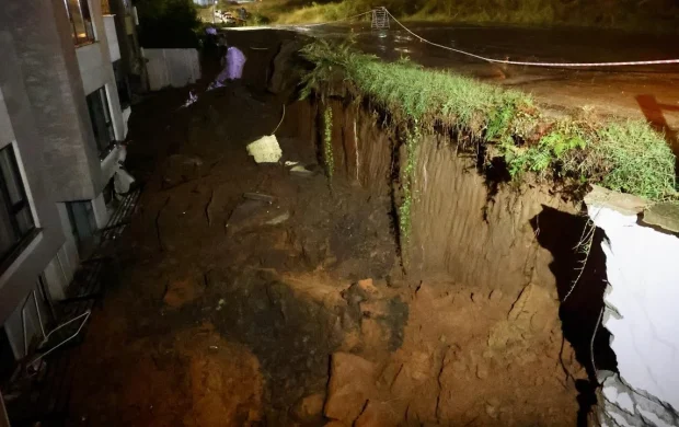 Trabzon'da sağanak etkili oldu