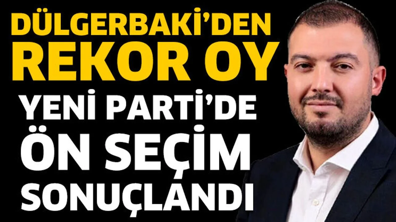 YENİ PARTİ ISPARTA MERKEZ İLÇEDE ÖN SEÇİM SONUÇLANDI