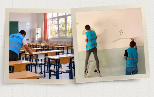 Yükümlüler, 2 bin 779 okulu eğitimöğretim yılına hazırladı