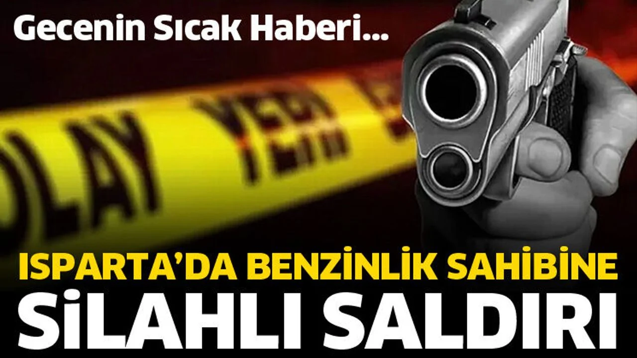 Benzinlik sahibine silahlı saldırı