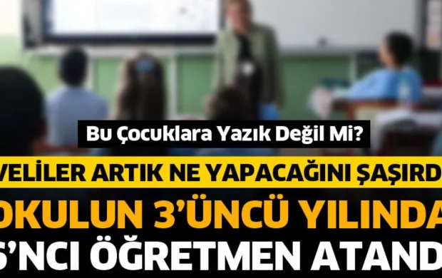 Okulun 3’üncü yılında 6’ncı öğretmen atandı