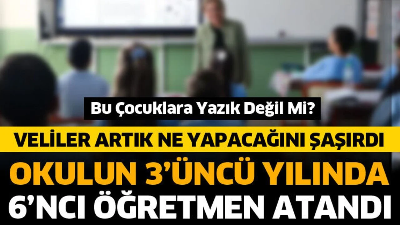 Okulun 3’üncü yılında 6’ncı öğretmen atandı