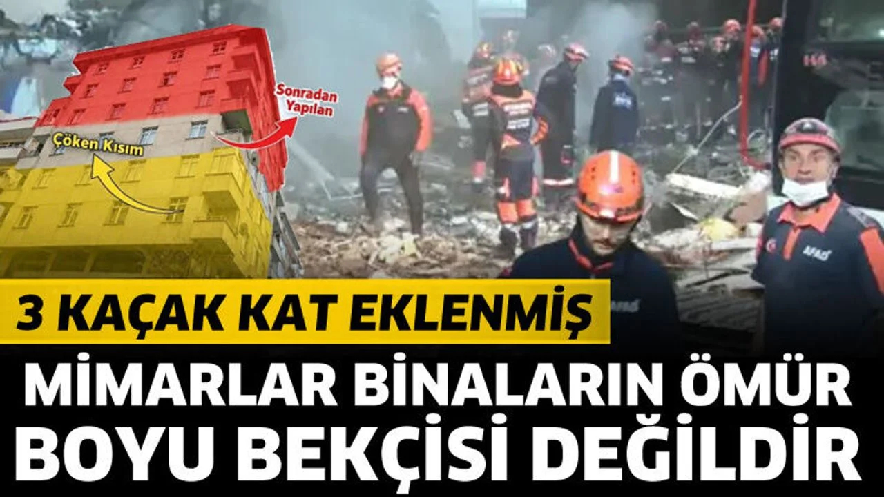 Ataseven: Mimarlar binaların ömür boyu bekçisi değildir
