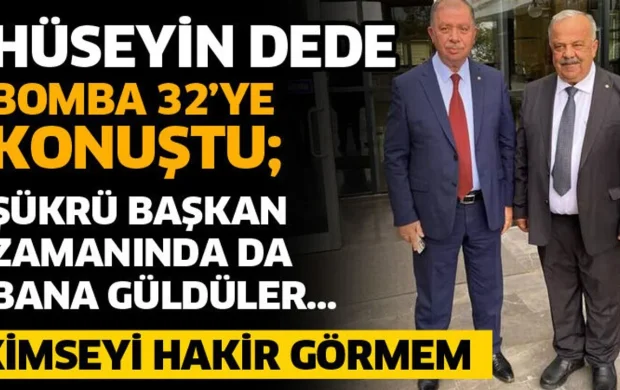 IYSO seçimlerinin ardından Hüseyin Dede Bomba 32'ye konuştu