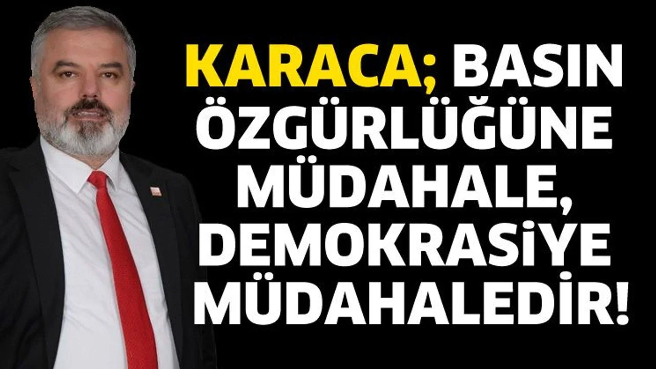 Basın özgürlüğüne müdahale, demokrasiye müdahaledir!