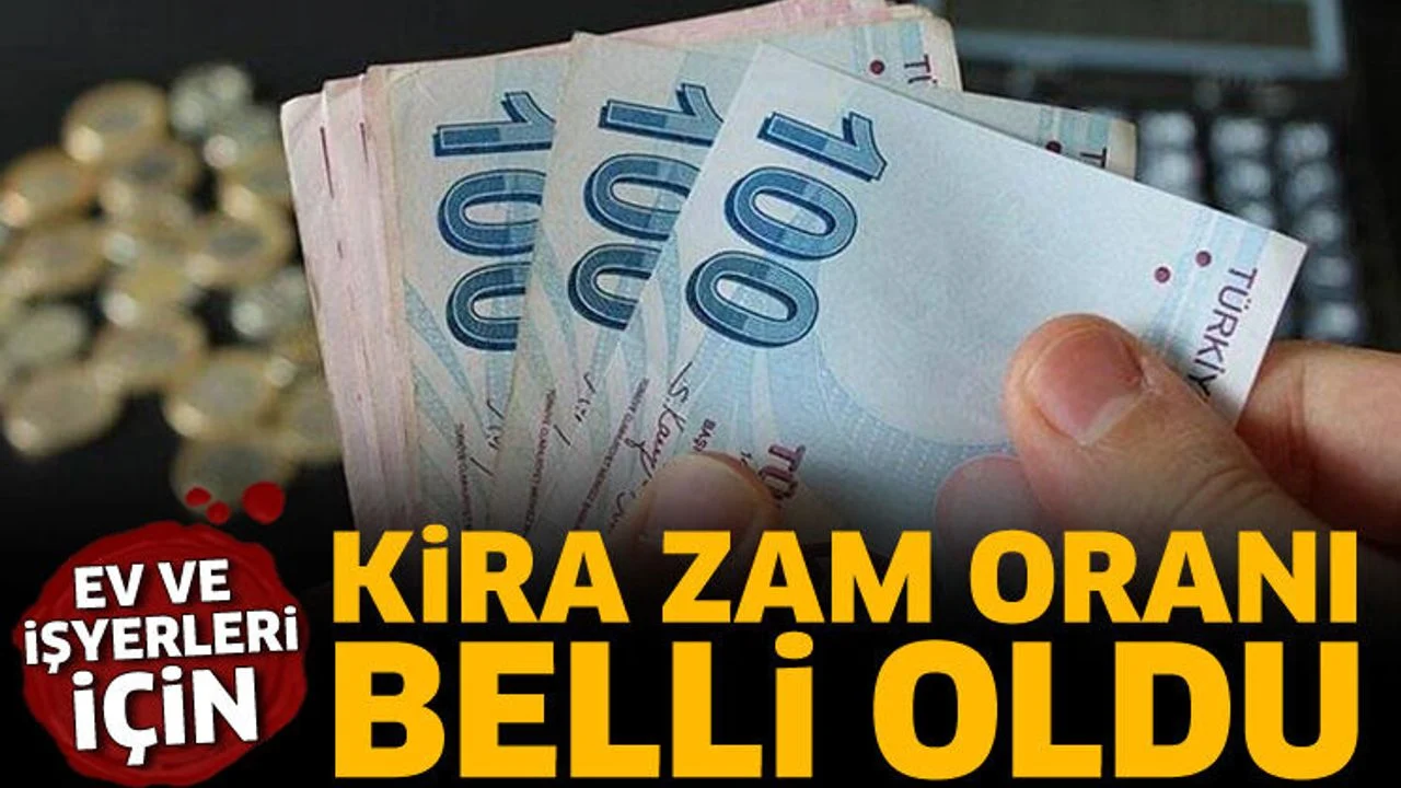 Ekim ayı kira artış oranı belli oldu