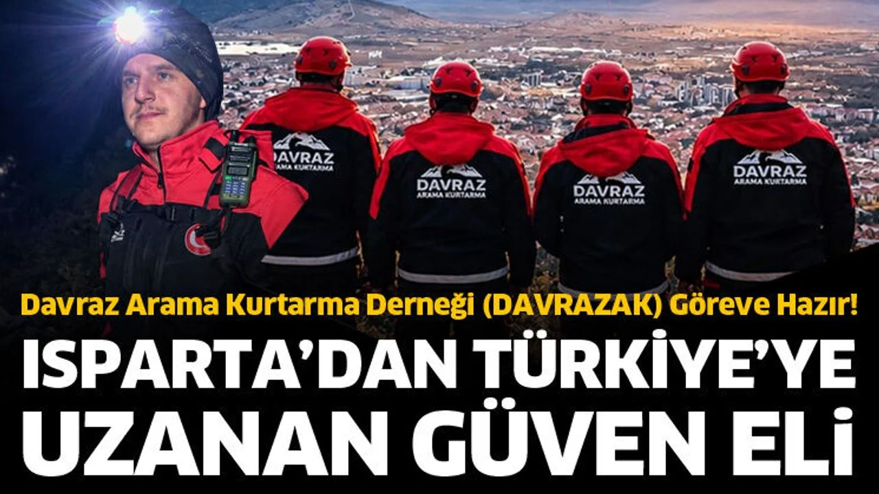 Isparta’dan Türkiye’ye uzanan güven eli