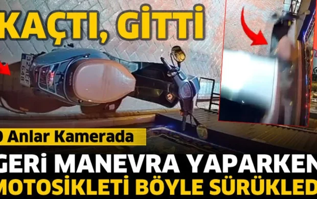 Ortalığı birbirine kattı ve kaçtı
