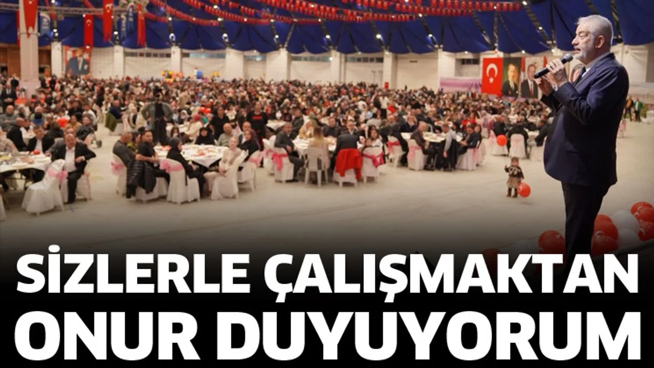 Sizlerle çalışmaktan onur duyuyorum