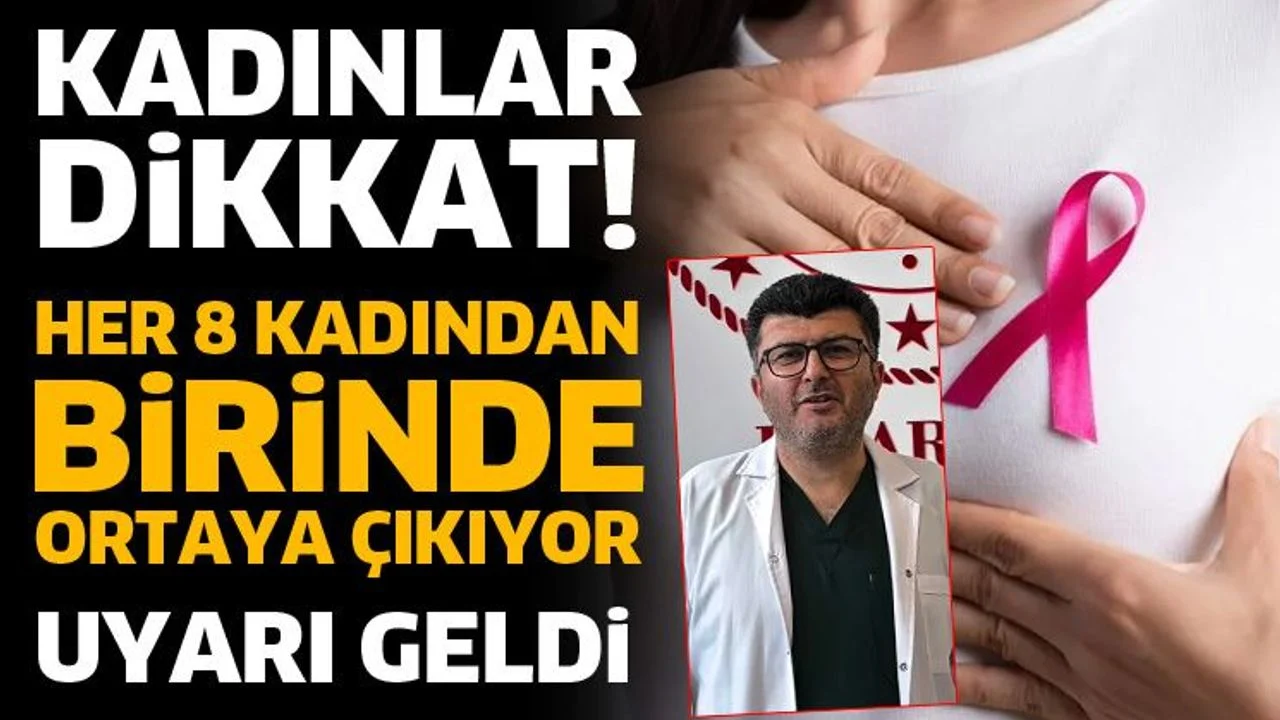 Uzmanından meme kanserinde erken teşhis uyarısı