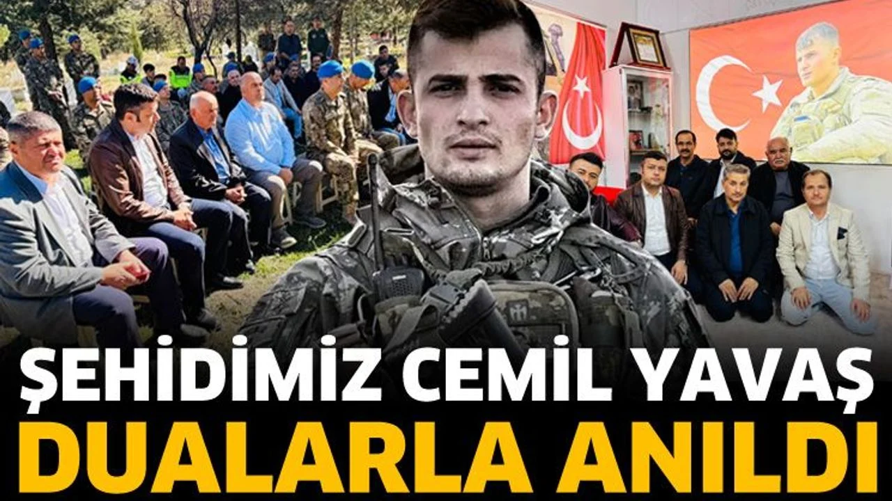 Şehit Cemil Yavaş, şehadetinin 4’üncü yılında anıldı